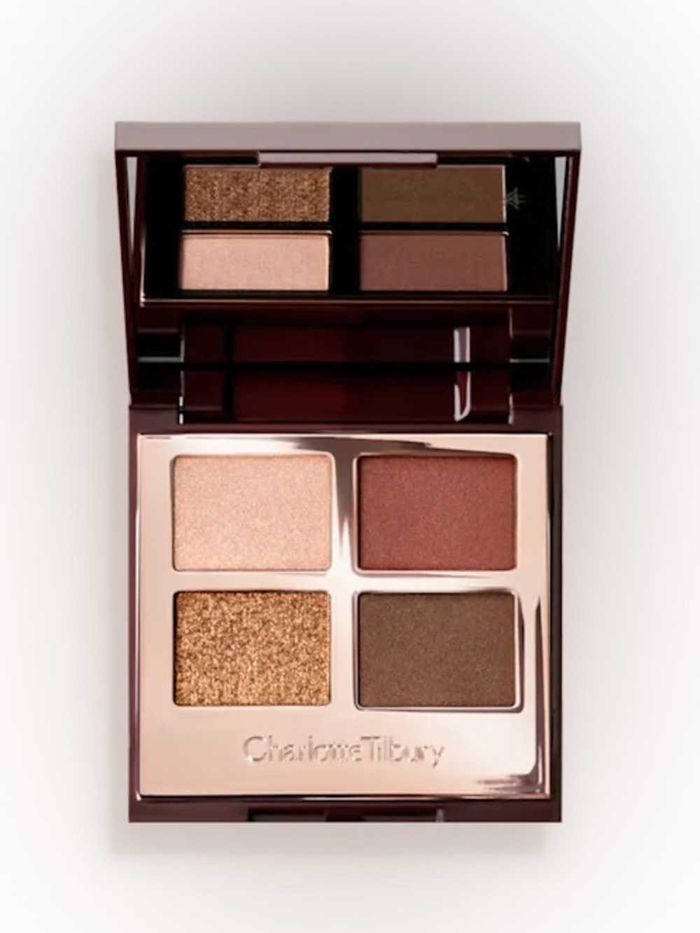 Charlotte Tilbury LUXURY EYESHADOW QUAD PALETTE- THE BELLA SOFIA (BNIB) Bronze